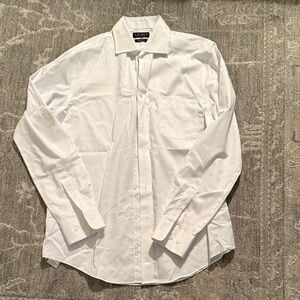 Lauren Ralph Lauren Classic White Men's Dress Shirt M 15 1/2 34/35